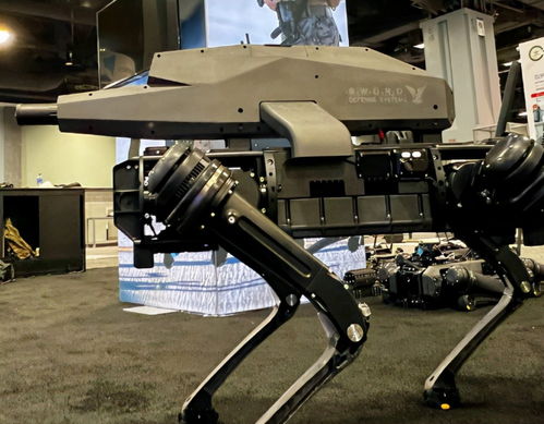 “幽靈獵犬” 美國近戰機械犬實現千米外精準狙殺，顛覆未來戰場規則